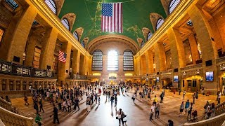 Walking Tour of Grand Central Terminal — New York City 【4K】🇺🇸 [upl. by Siesser]