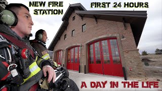 First 24 Hours in a New Fire Station  A Day in the Life [upl. by Lanaj]