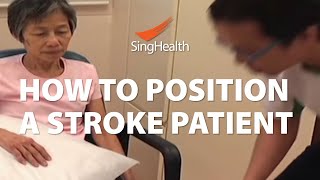 How To Position A Stroke Patient [upl. by Behrens]