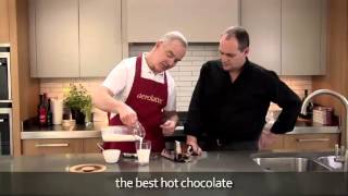 How to make a hot chocolate using an aerolatte milk frother [upl. by Orland422]