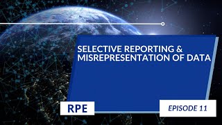 Selective Reporting amp Misrepresentation of Data  Episode 11  Research Ethics [upl. by Schlenger675]